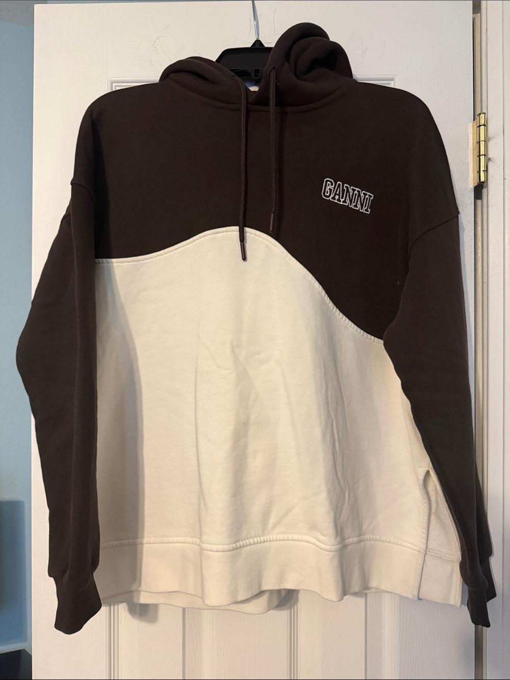 Ganni Isoli Wave Hoodie size S/M